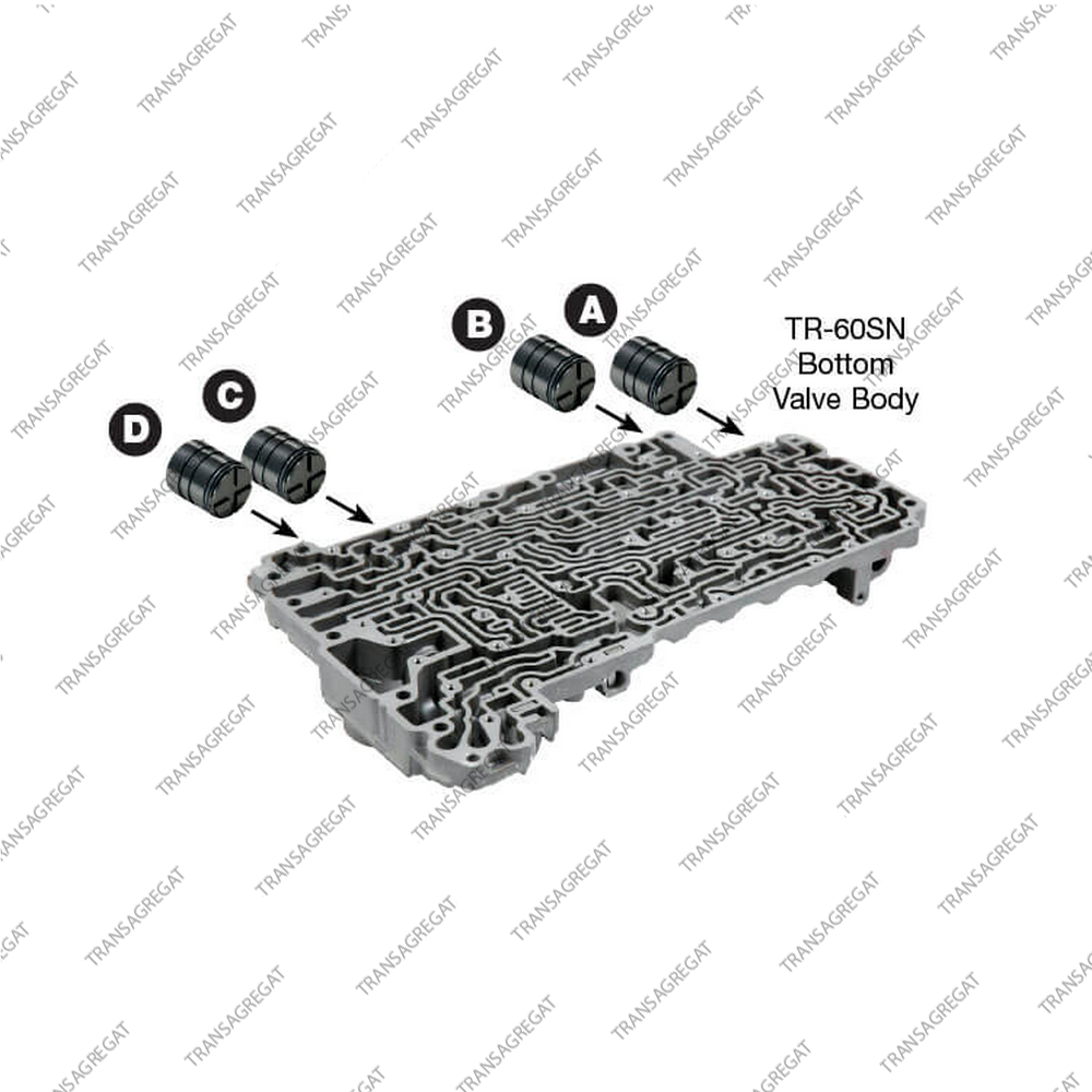 Поршень аккумулятора (Gen 1/2, 2003-up, с уплотнительным кольцом)