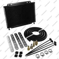 Радиатор охлаждения трансмиссии дополнительный (2.5L-4.0L, 280x185x20mm, под шланг 8.7mm)*