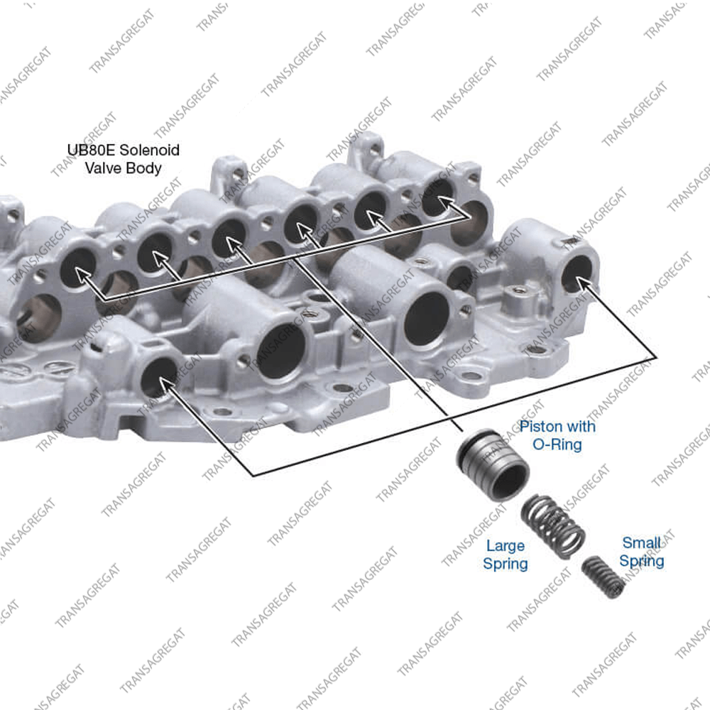 Поршень демпфера соленоида