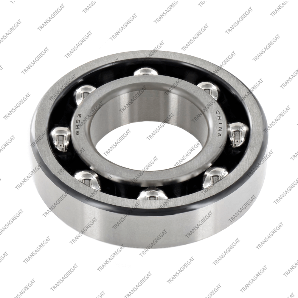 Подшипник ведомого шкива задний (тип 2, 43x87x20.0, шариковый, пластиковый сепаратор)